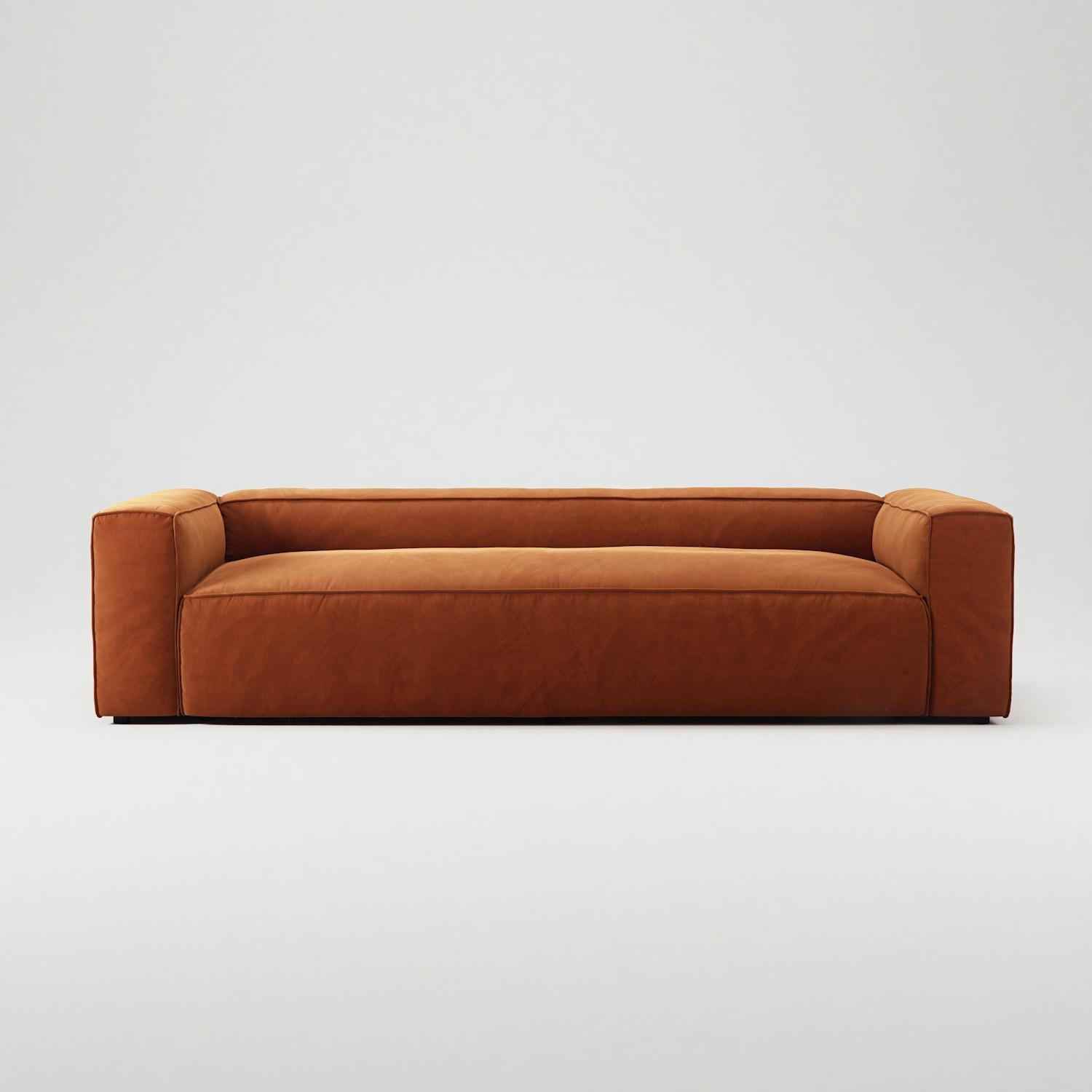 Decotique Grand 3-Personers Sofa Kobber
