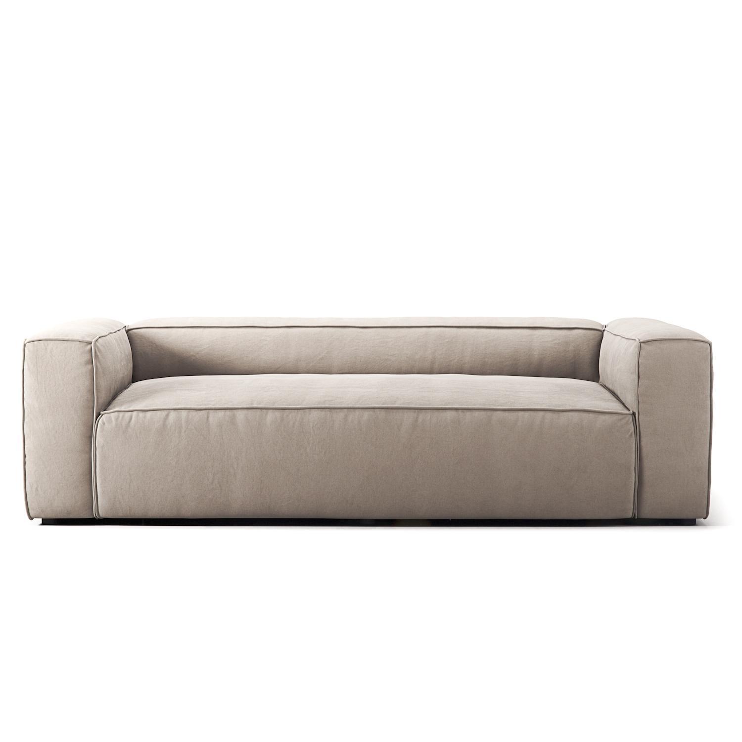 Decotique Grand 2-Personers Sofa Sandshell/Beige
