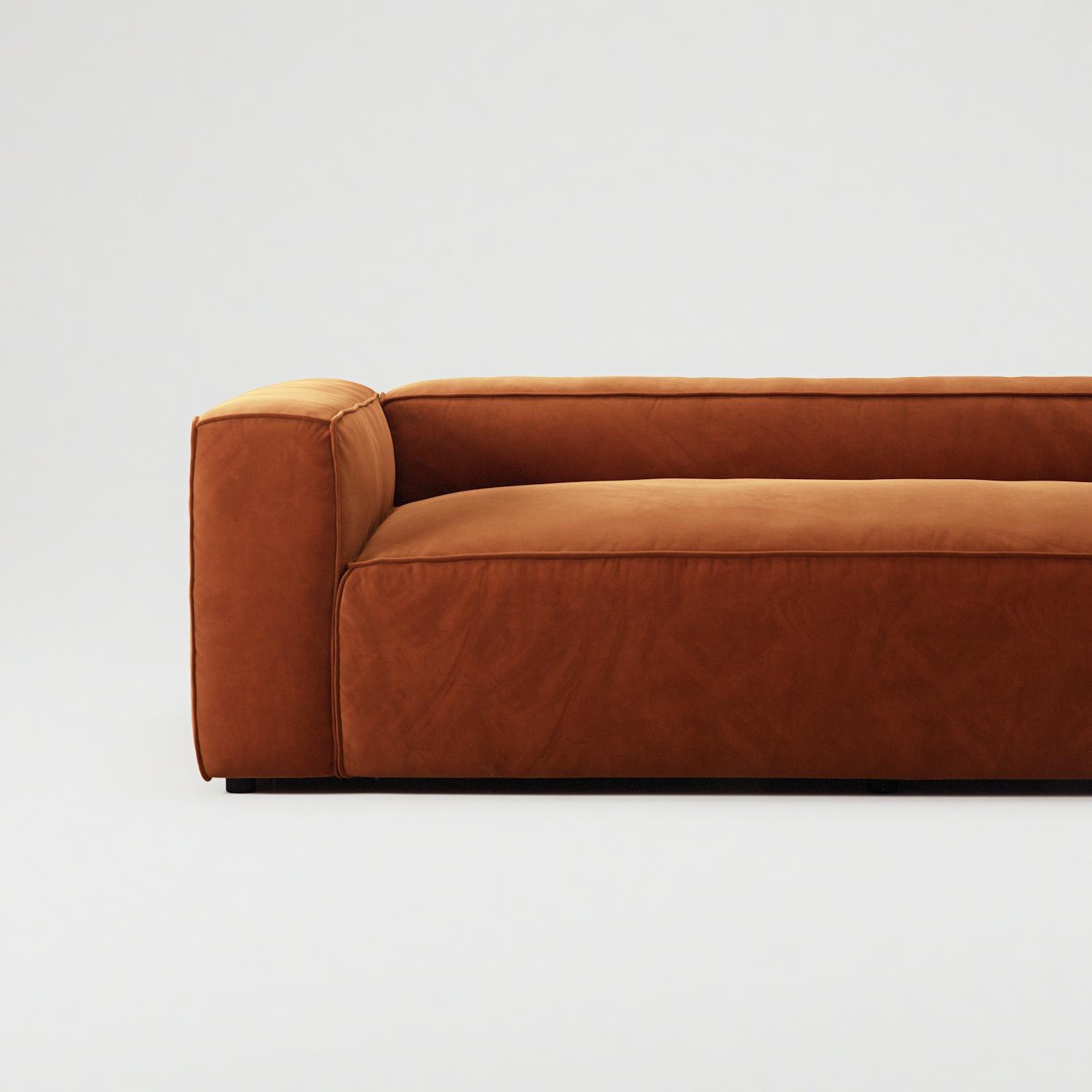 Decotique Grand 2-Personers Sofa Kobber