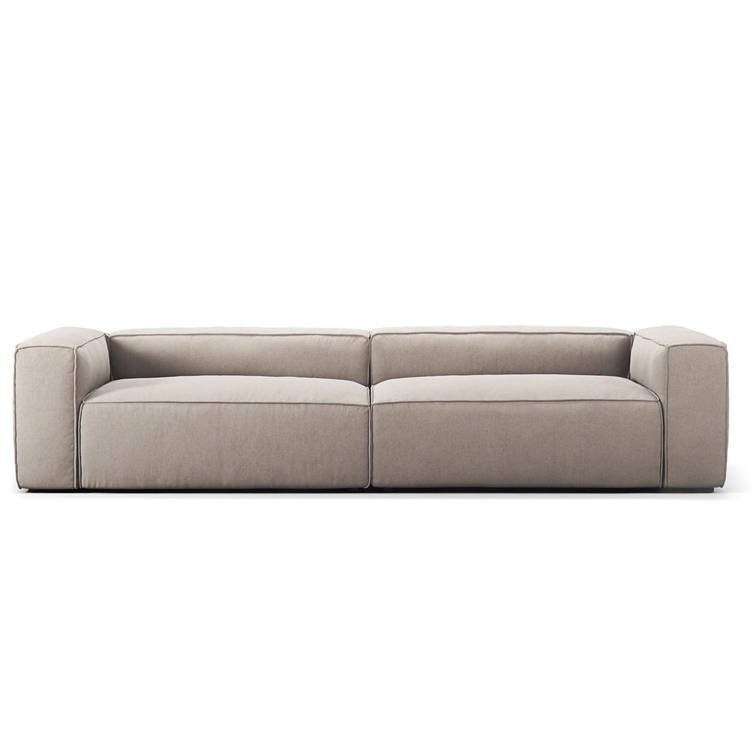 Decotique Grand 4-Personers Sofa Sandshell/Beige