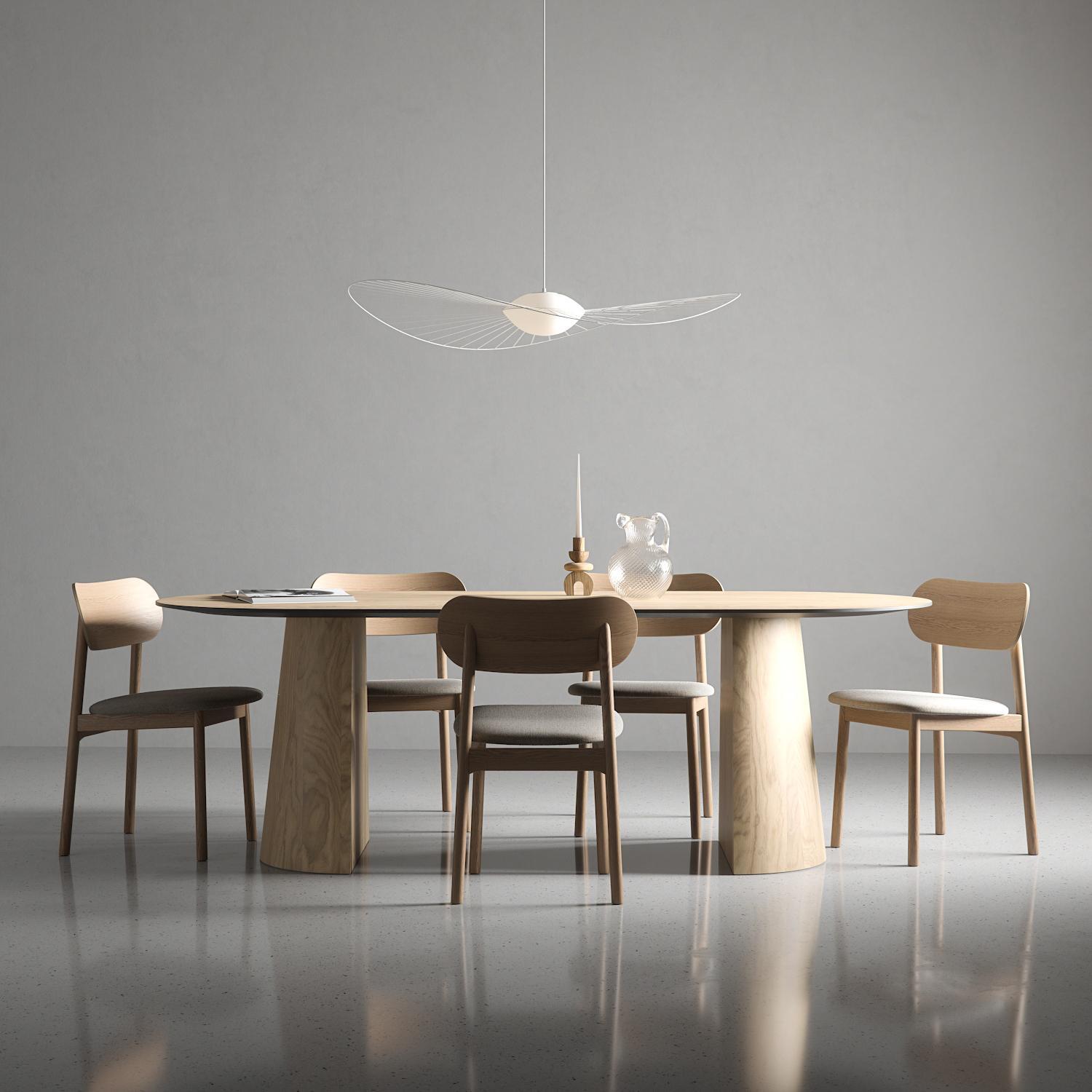Decotique Elephant Spisebordsstol Naturligt Egetræ/Beige Breeze