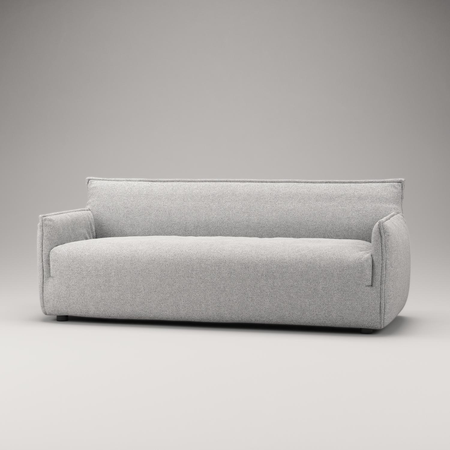 Decotique Le Petite 3-Personers Sofa Pacific White