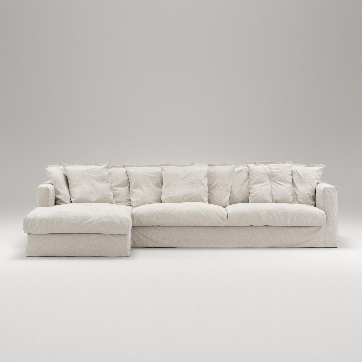 Decotique Le Grand Air 3-Personers Sofa Divan Venstre Cremehvid