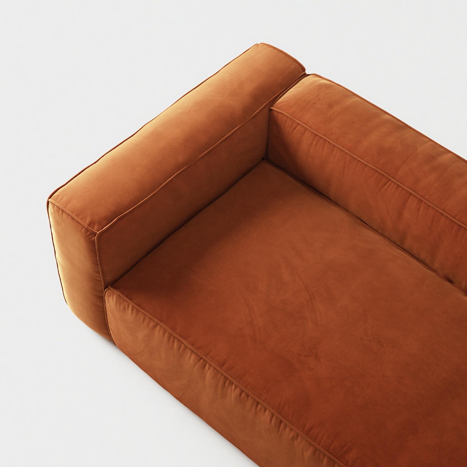 Decotique Grand 2-Personers Sofa Kobber