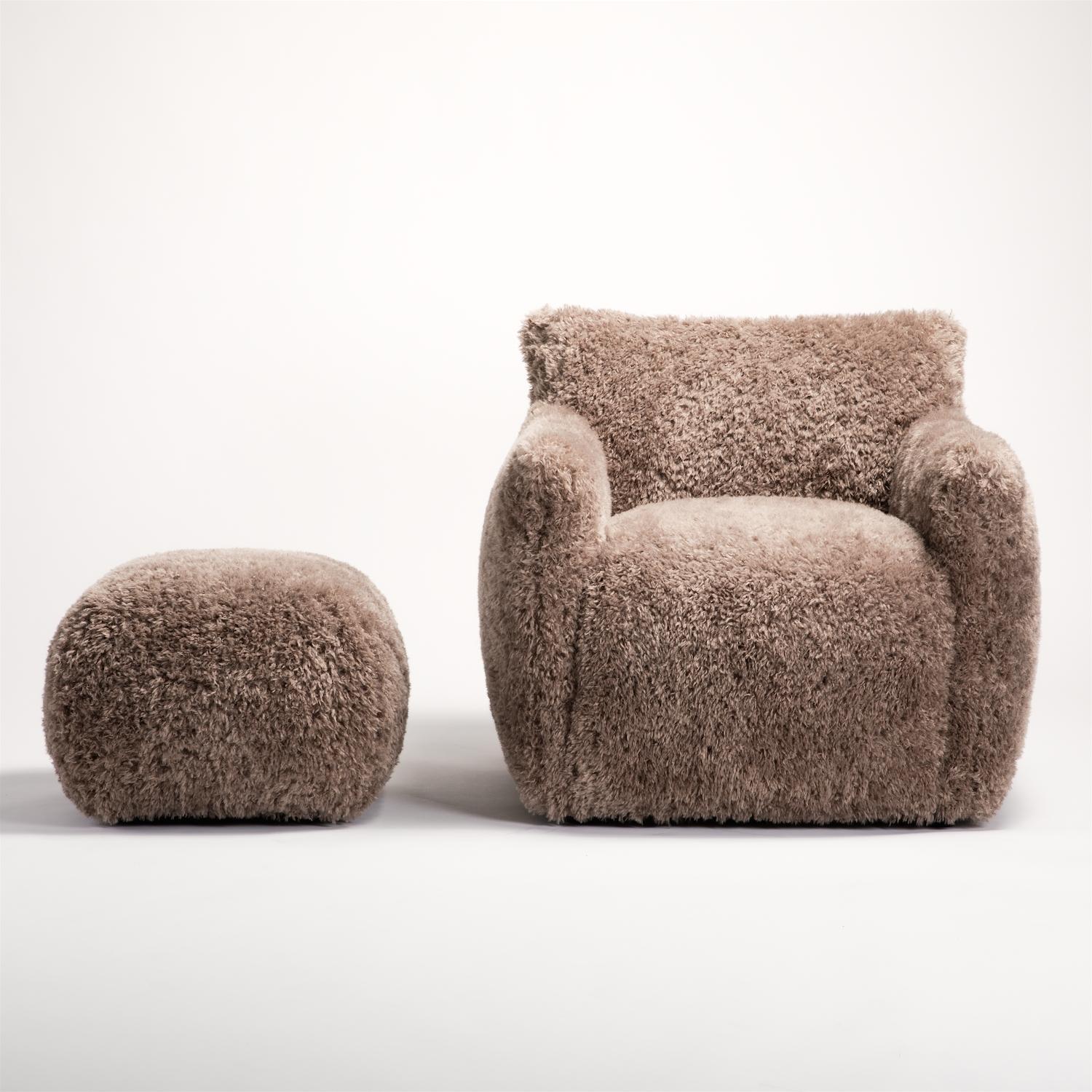 Decotique Le Petite Puf Soft Taupe