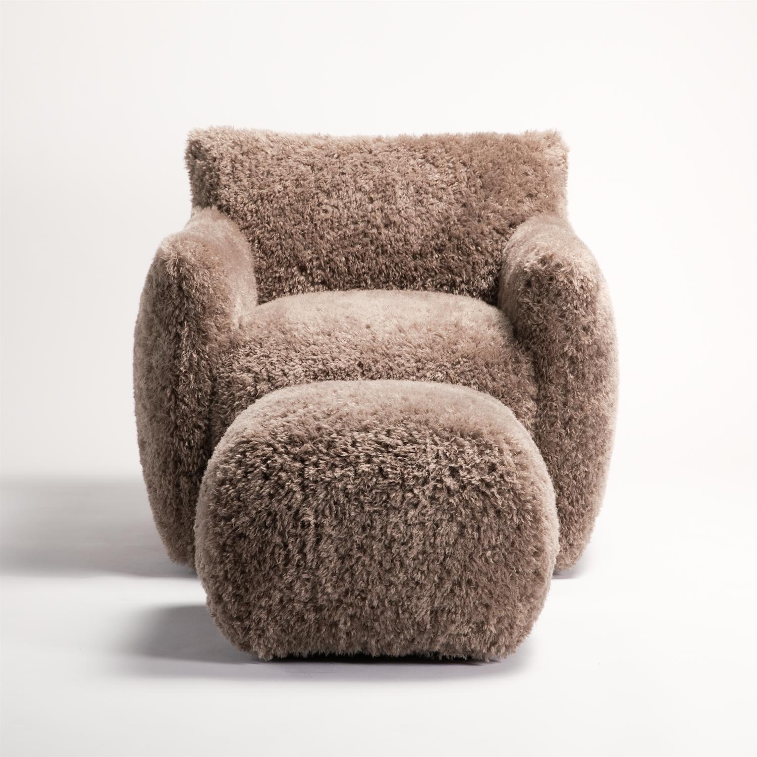 Decotique Le Petite Puf Soft Taupe