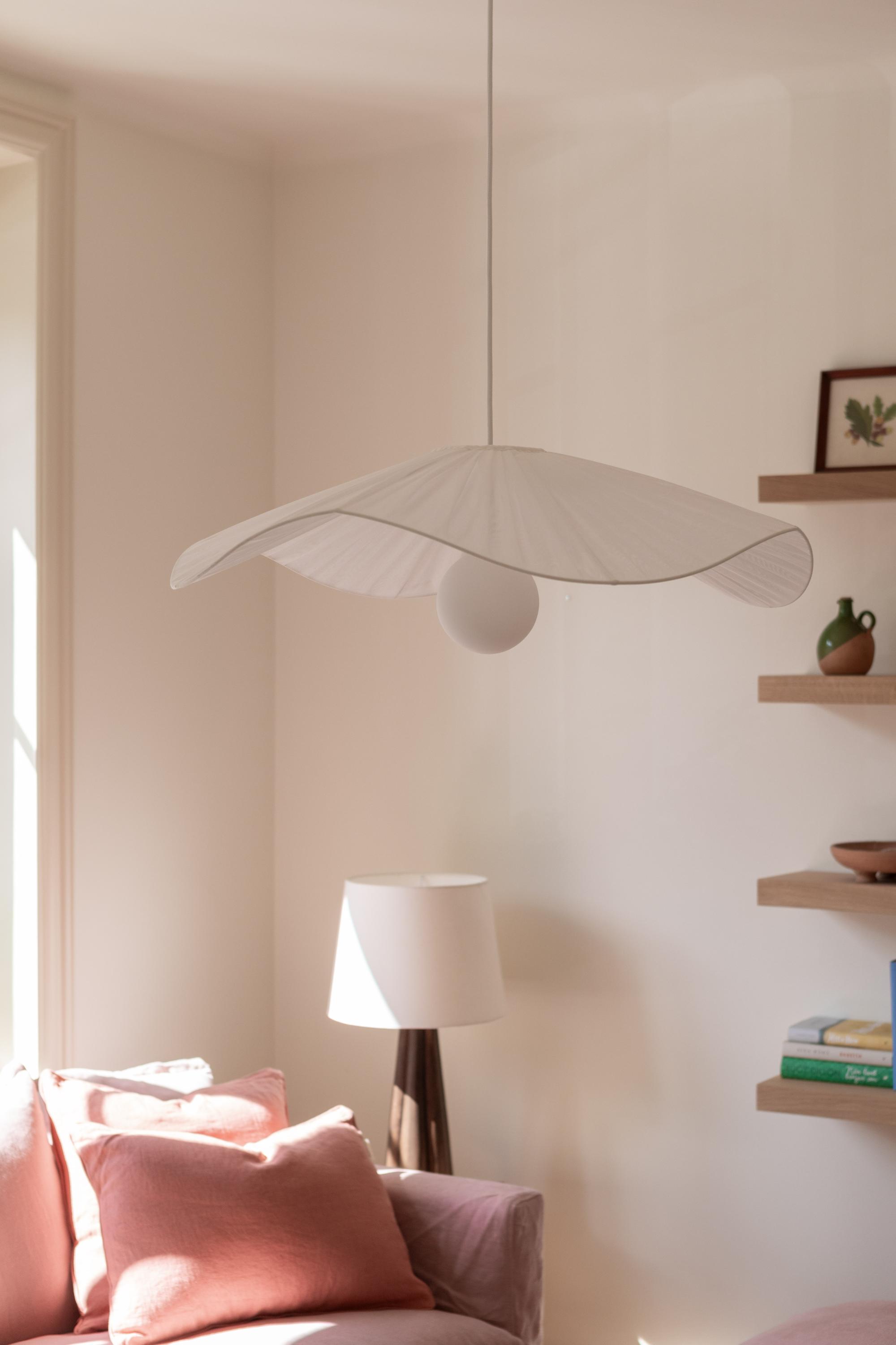 Fiber Bordslampa, Mörk Ek