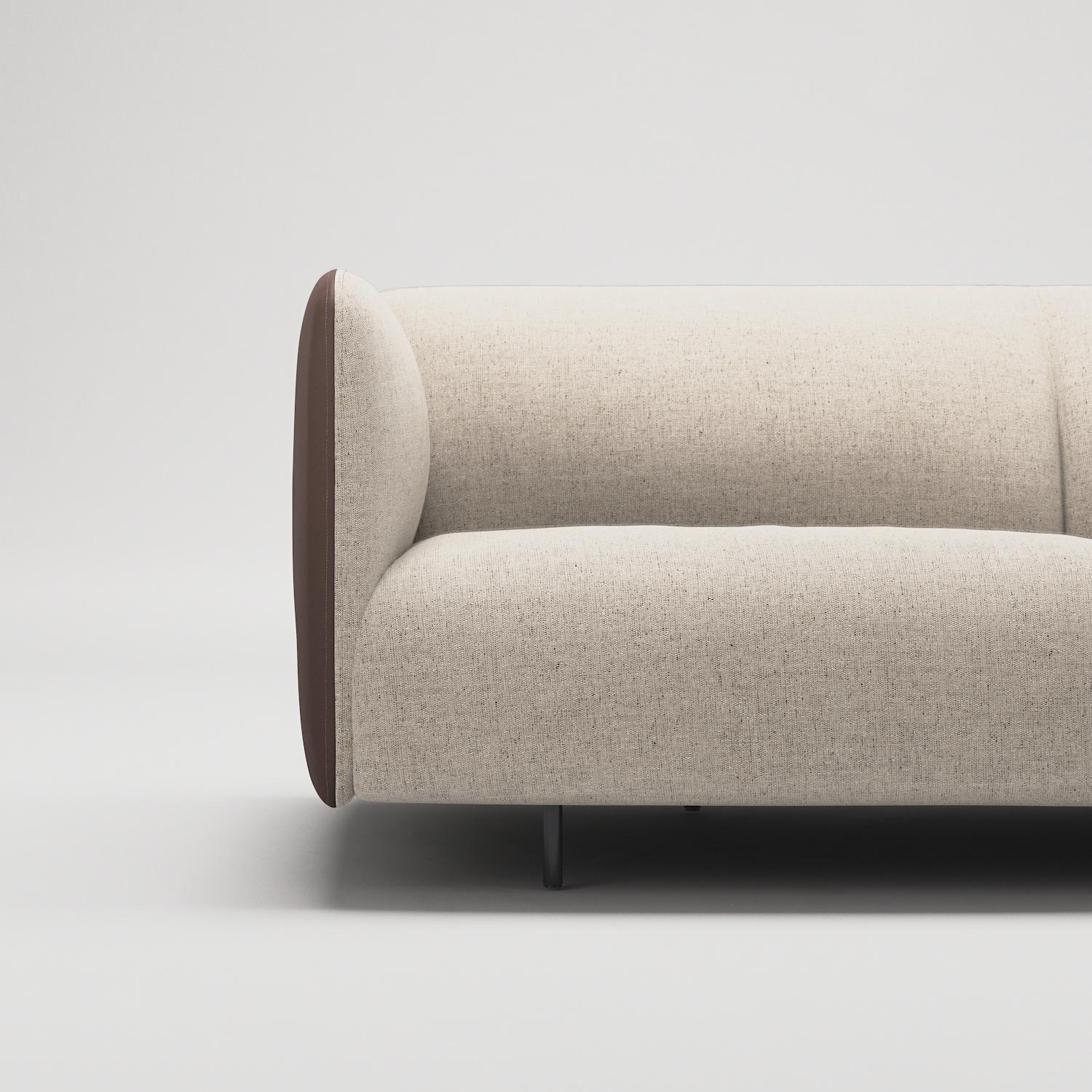 Decotique Urban 2,5-Personers Sofa Beige/Breeze/Læder