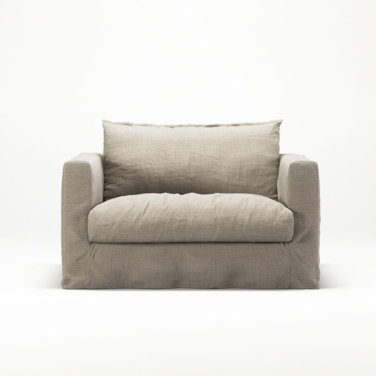 Decotique Le Grand Air Nou Love Seat Lænestol Natural Blonde