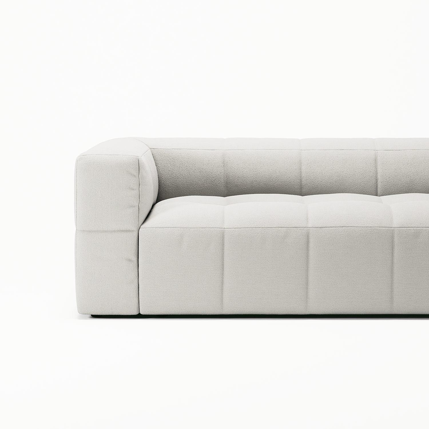 Decotique Mure 3-Personers Sofa Steam/Hvid