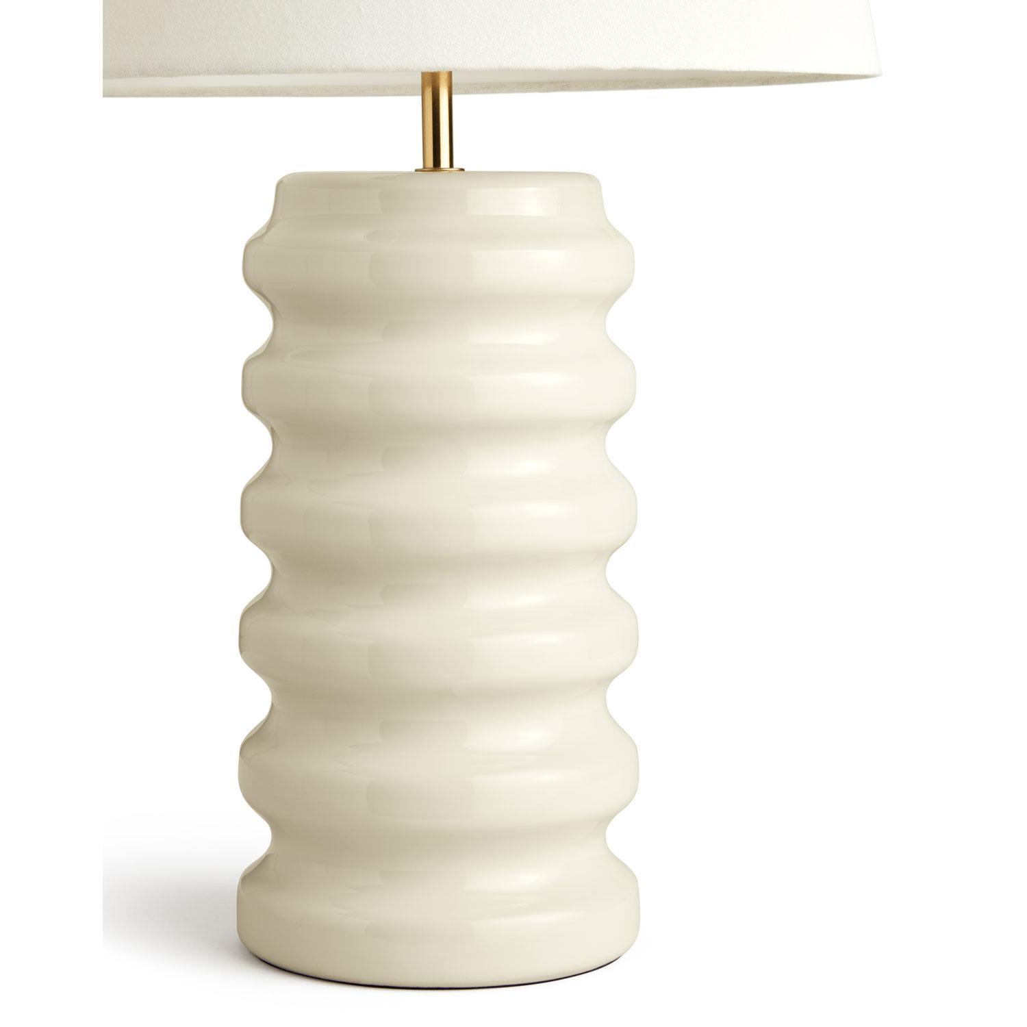 Swirl Bordslampa, Oatmeal
