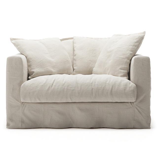 Decotique Le Grand Air Love Seat Lenestol Kremhvit