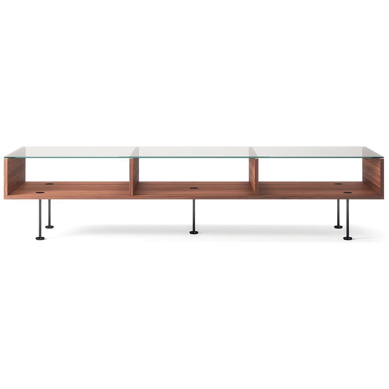 Decotique Vogue Sofabord 45x165 Valnød/Sort