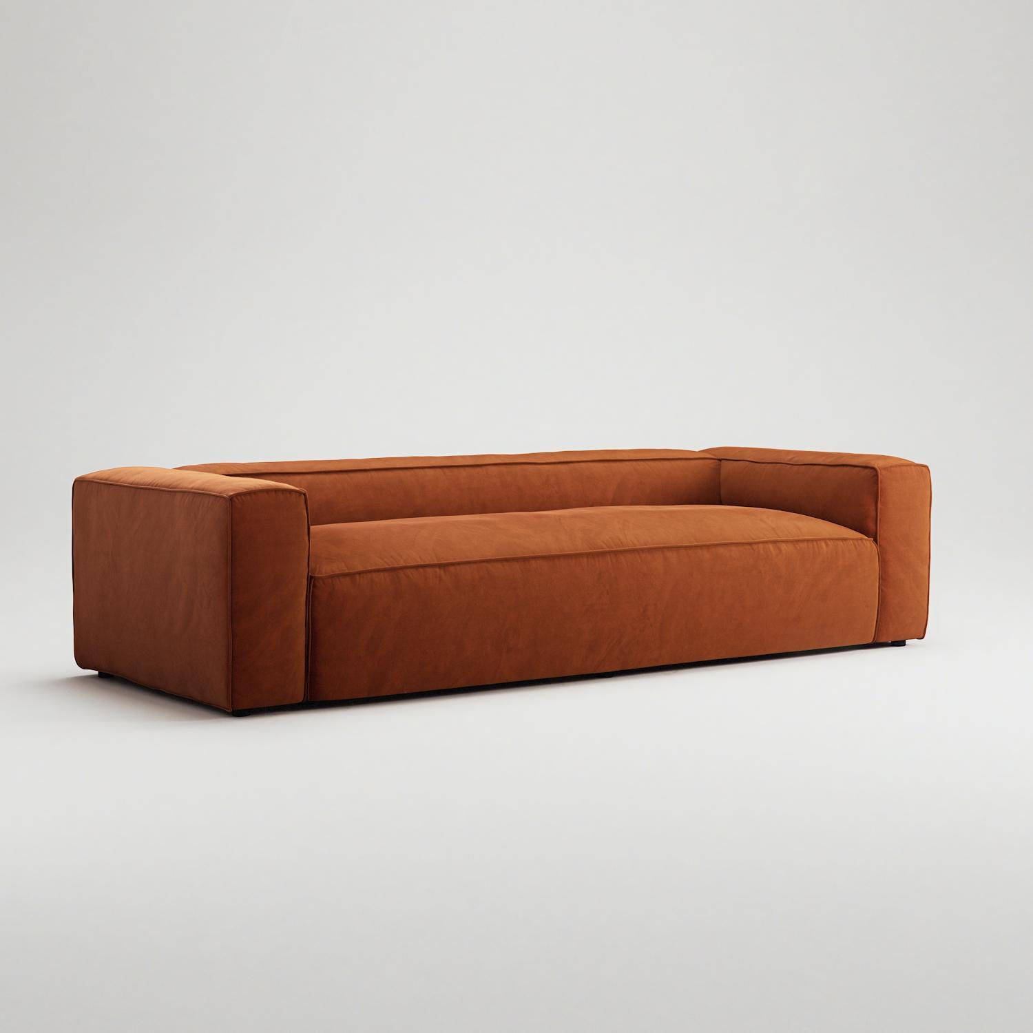 Decotique Grand 3-Personers Sofa Kobber