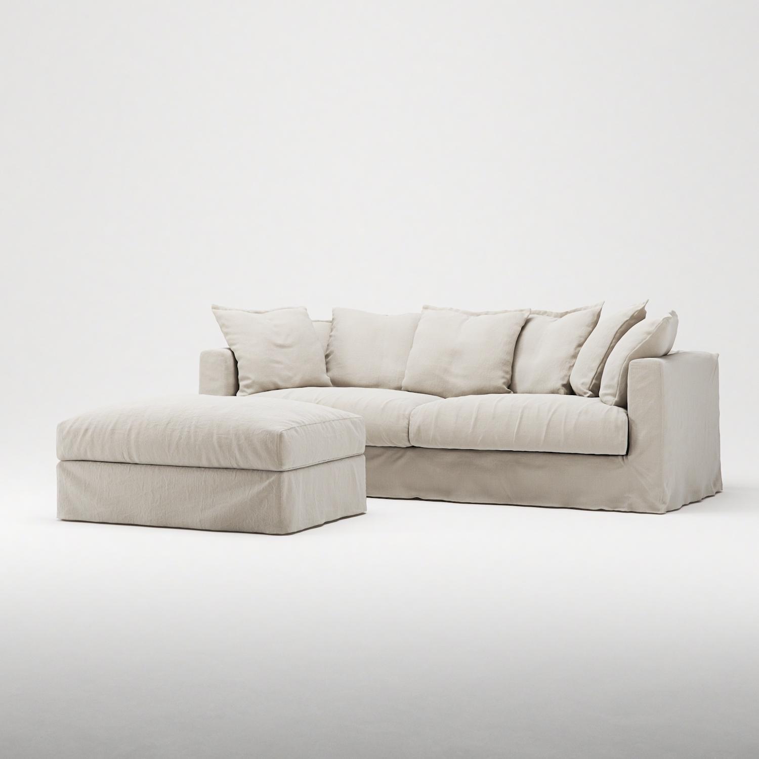 Decotique Le Grand Air Fodskammel Cremehvid