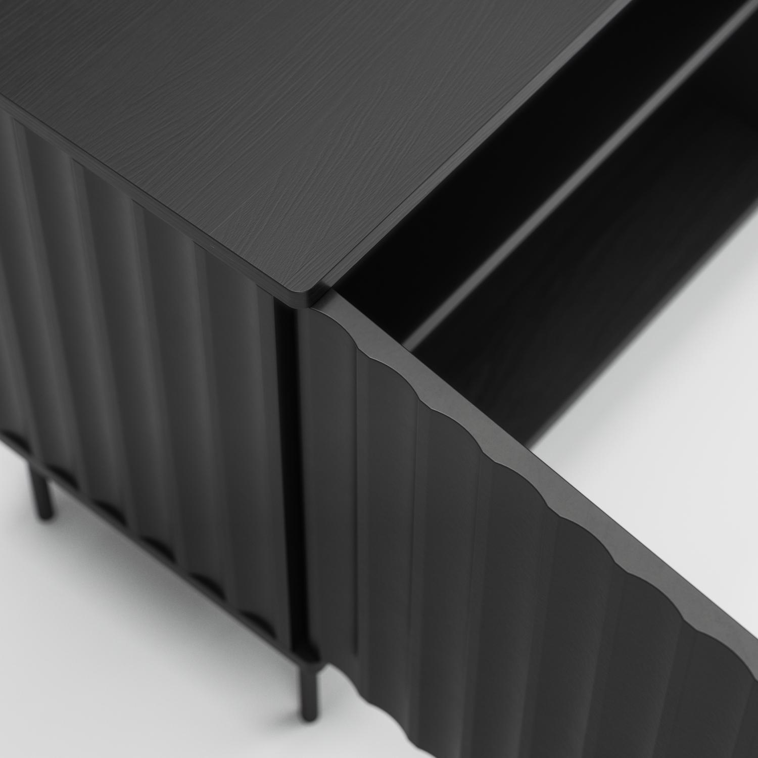 Decotique Wave Skænk 3D Antracit