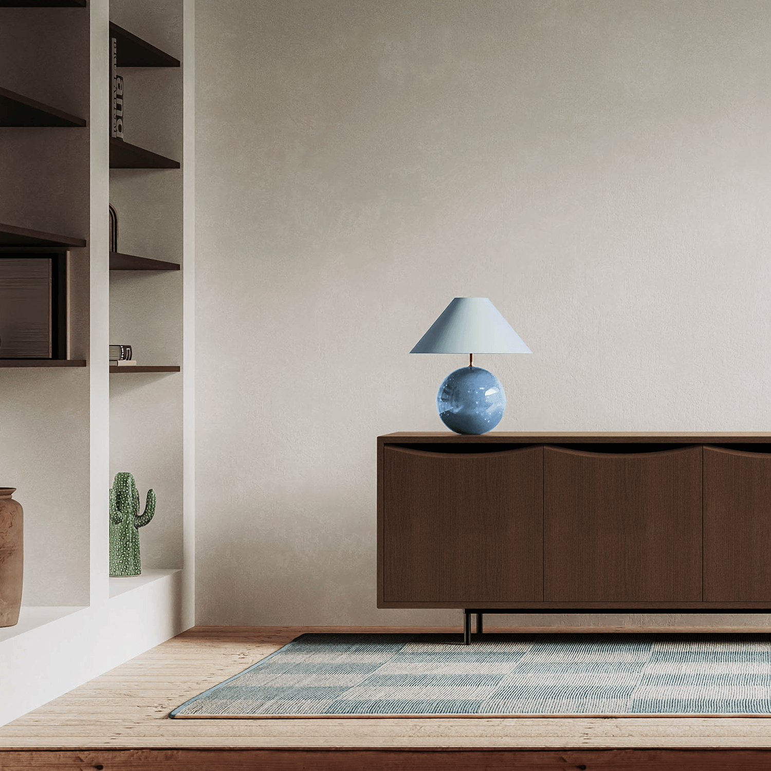 Decotique Sand TV Bænk Mørk Eg
