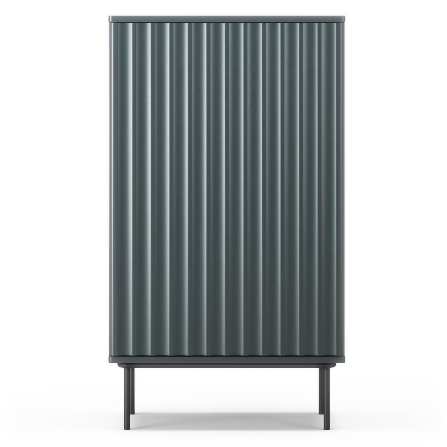 Decotique Wave Kast met Deur Grijs
