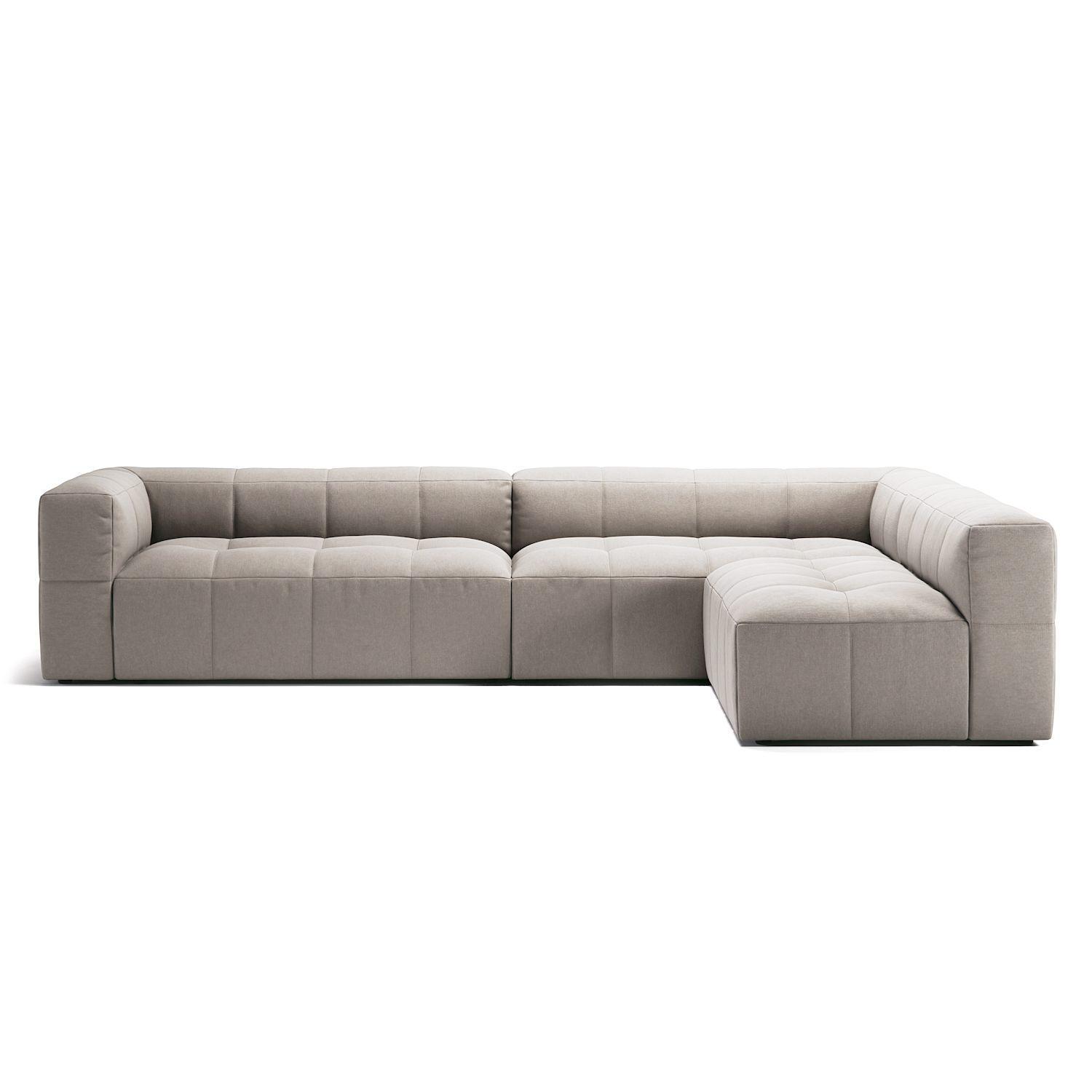 Decotique Mure 4-Seater Sofa With Open End Right Sandshell/ Beige
