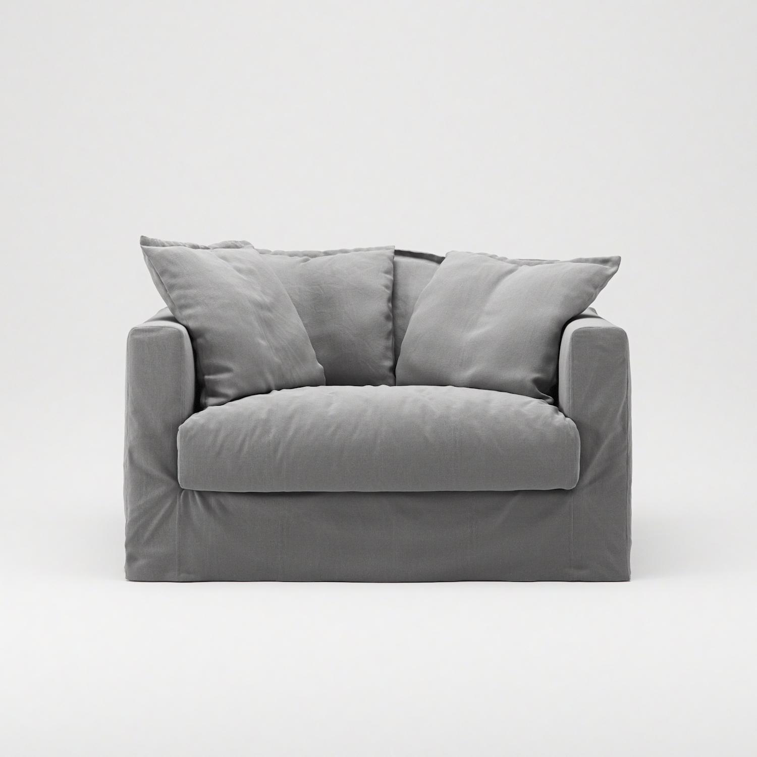 Decotique Le Grand Air Love Seat Lænestol Lysegrå