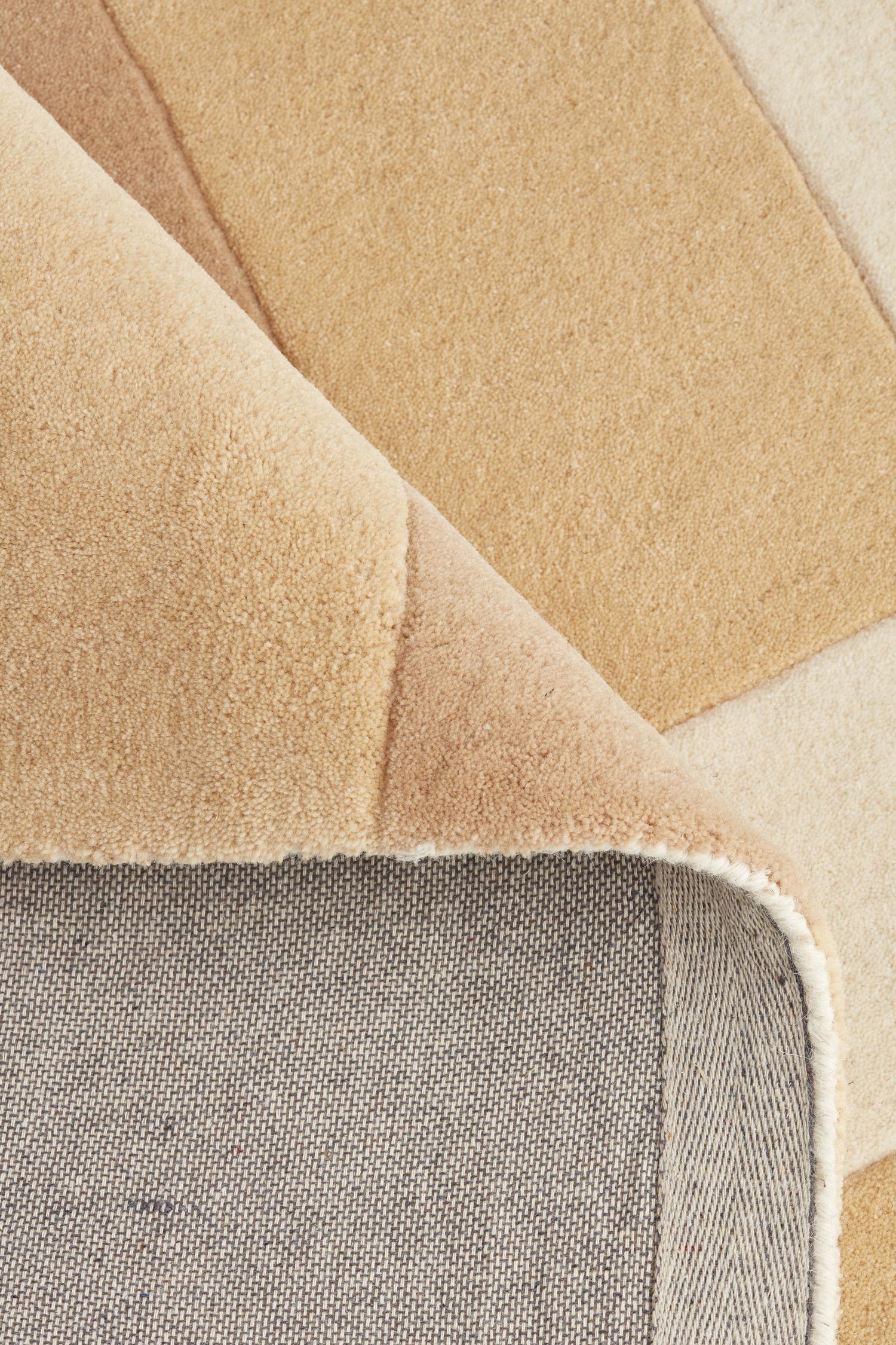 Decotique Checks Gulvtæppe 250x350 Beige