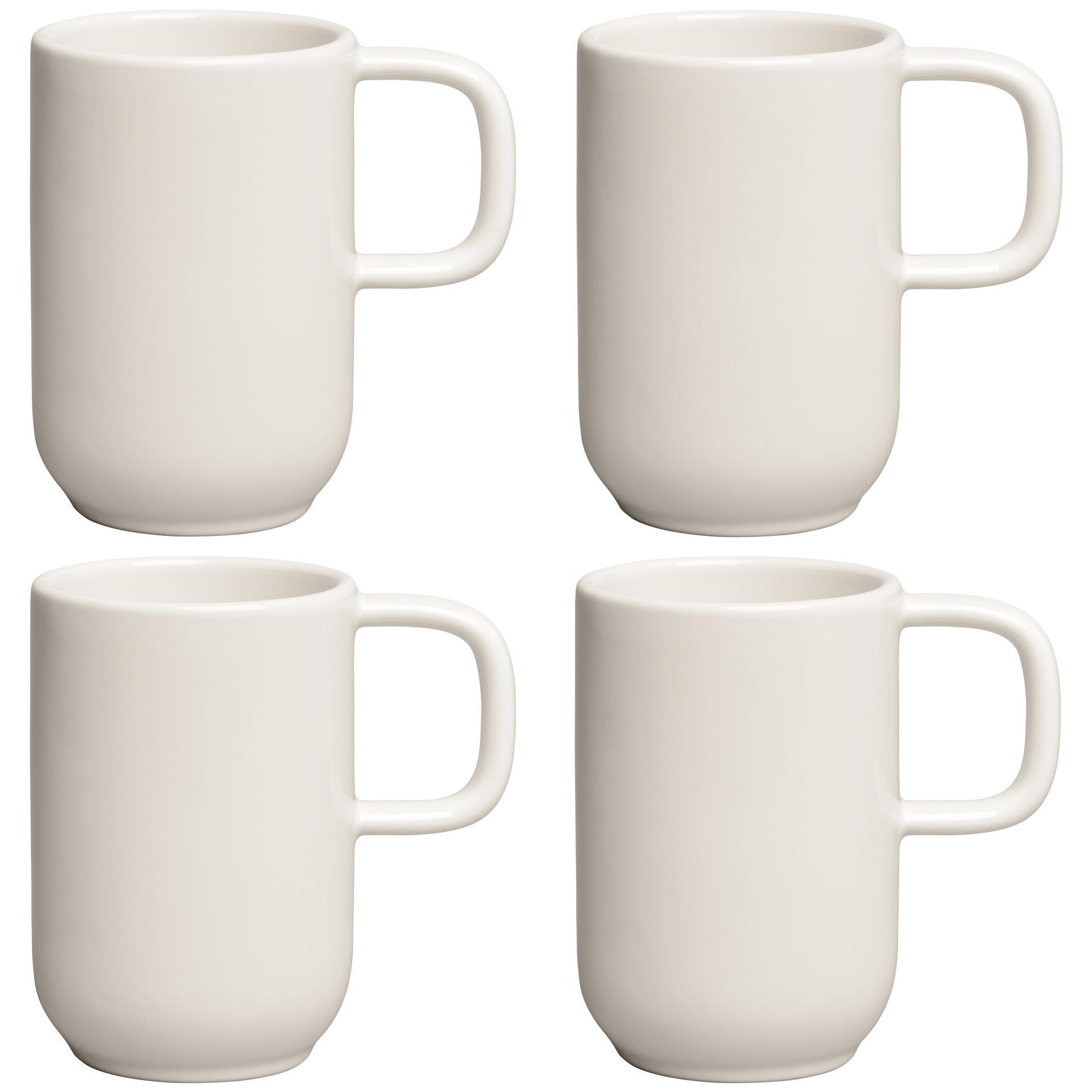 Decotique BON Mug Set of 4 Ivory