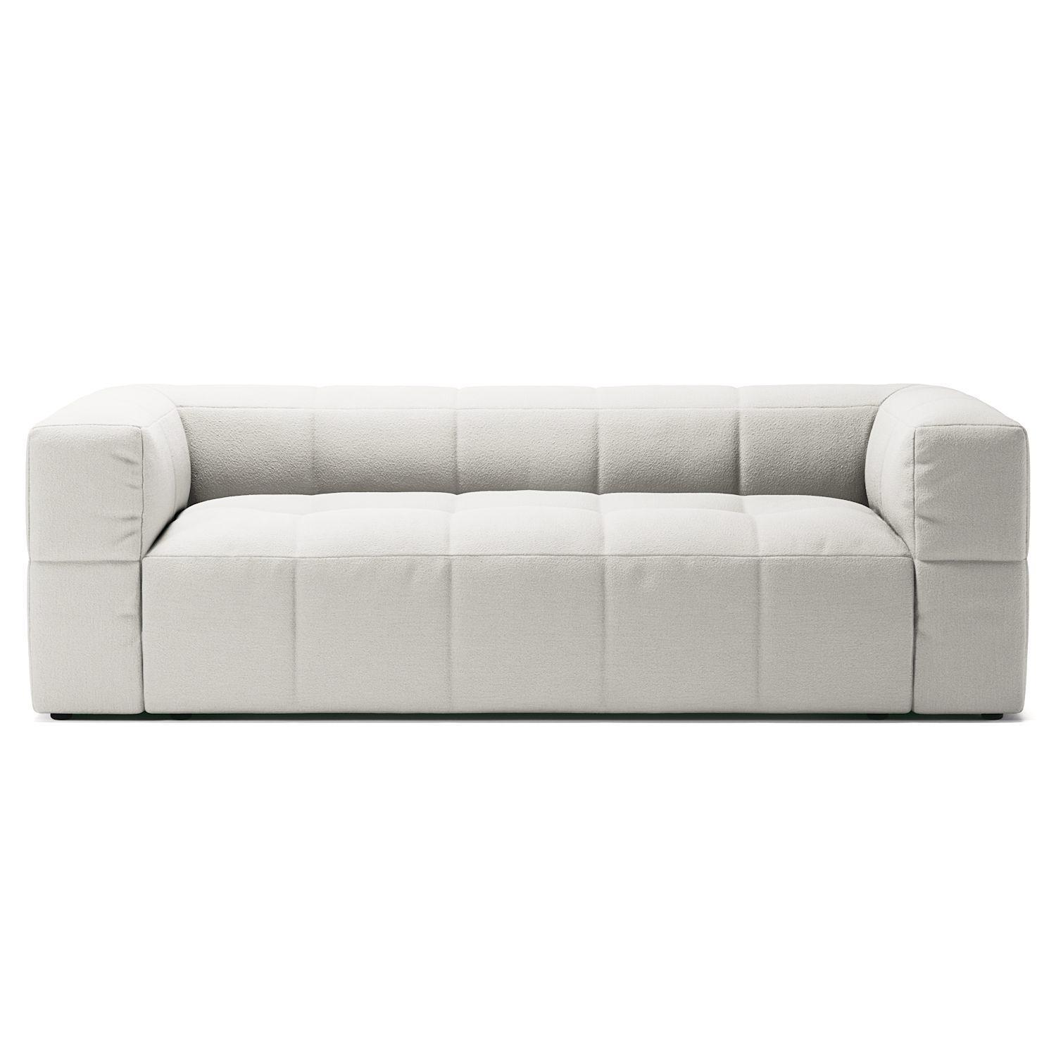 Decotique Mure 2-Personers Sofa Steam/Hvid