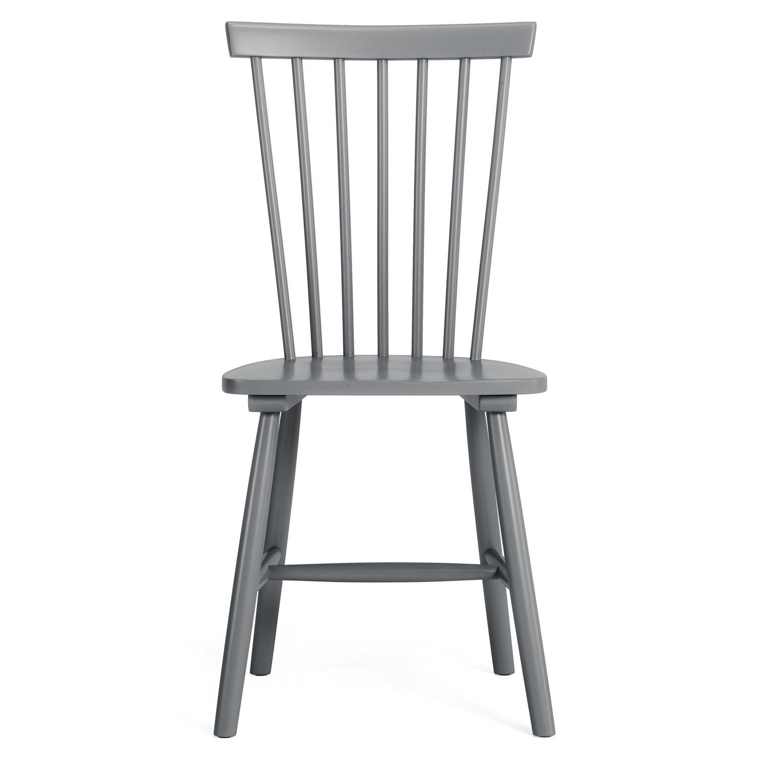 Department Wood H17 Windsor Spisebordsstol Mørkegrå