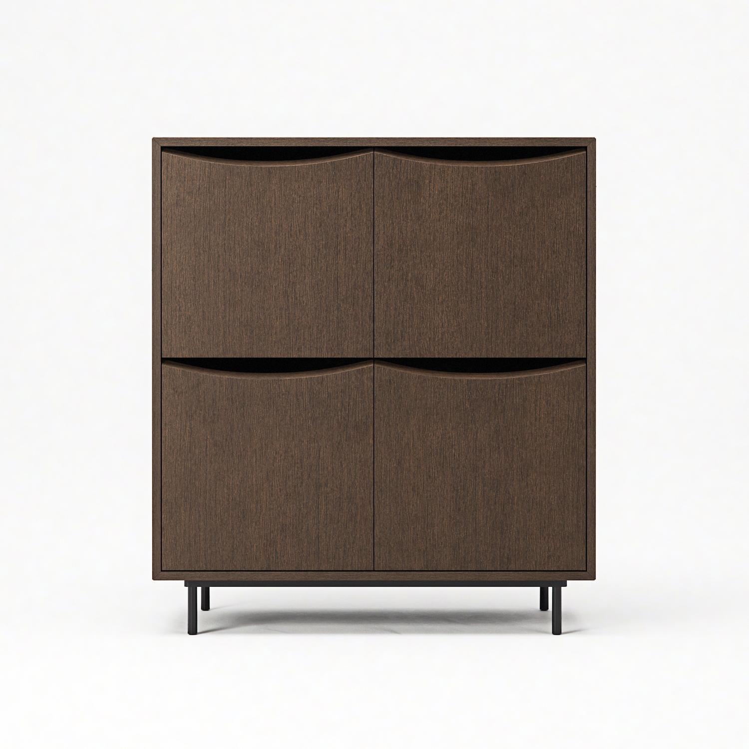 Decotique Sand Skab Mørk Eg