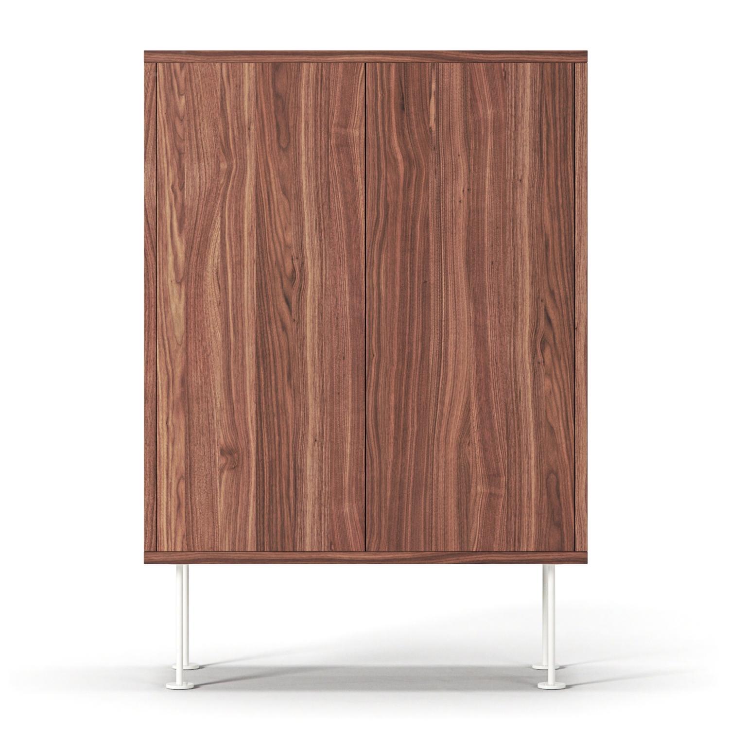 Decotique Vogue 64 Skab Valnød/Hvid
