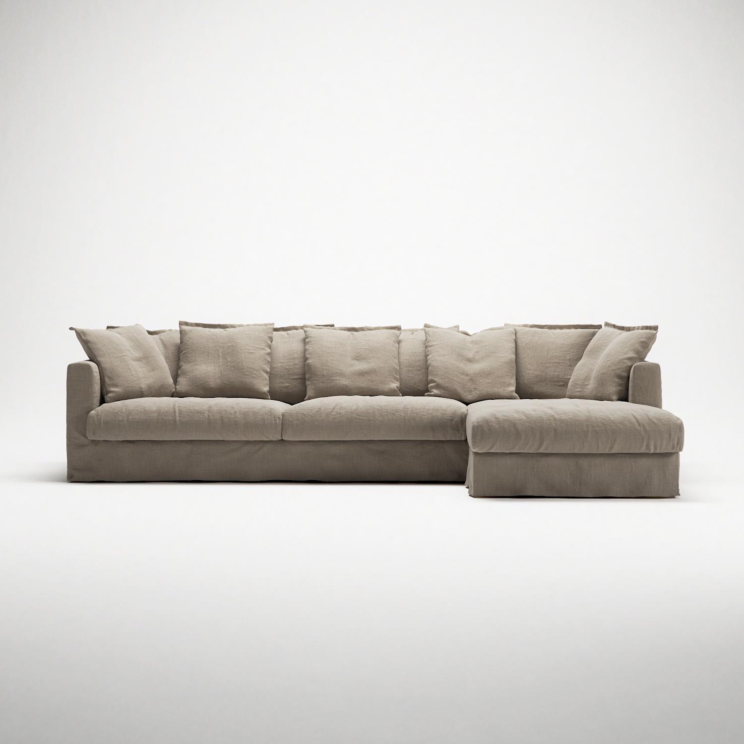Decotique Le Grand Air 3-Personers Sofa Divan Højre Savage Linen