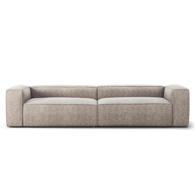 Decotique Grand 4-seters Sofa Champagne/ Beige