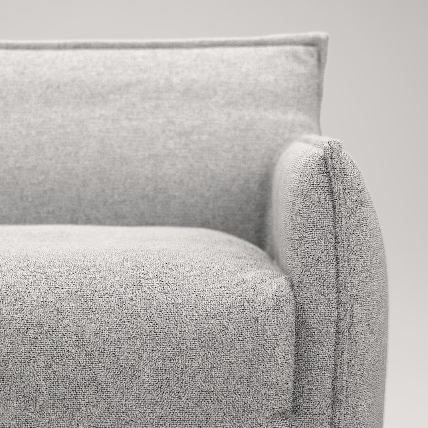 Decotique Le Petite 3-Personers Sofa Pacific White