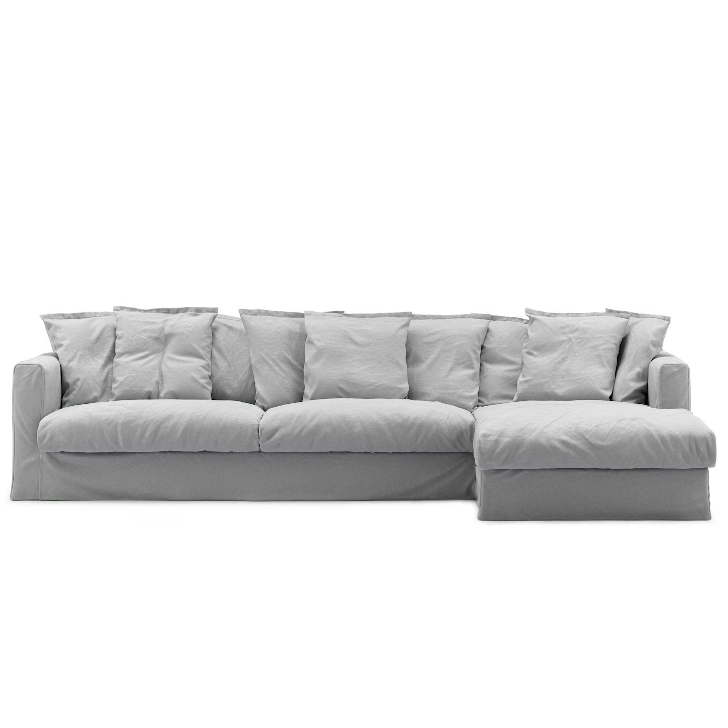 Decotique Le Grand Air 3-Personers Sofa Divan Højre Lysegrå