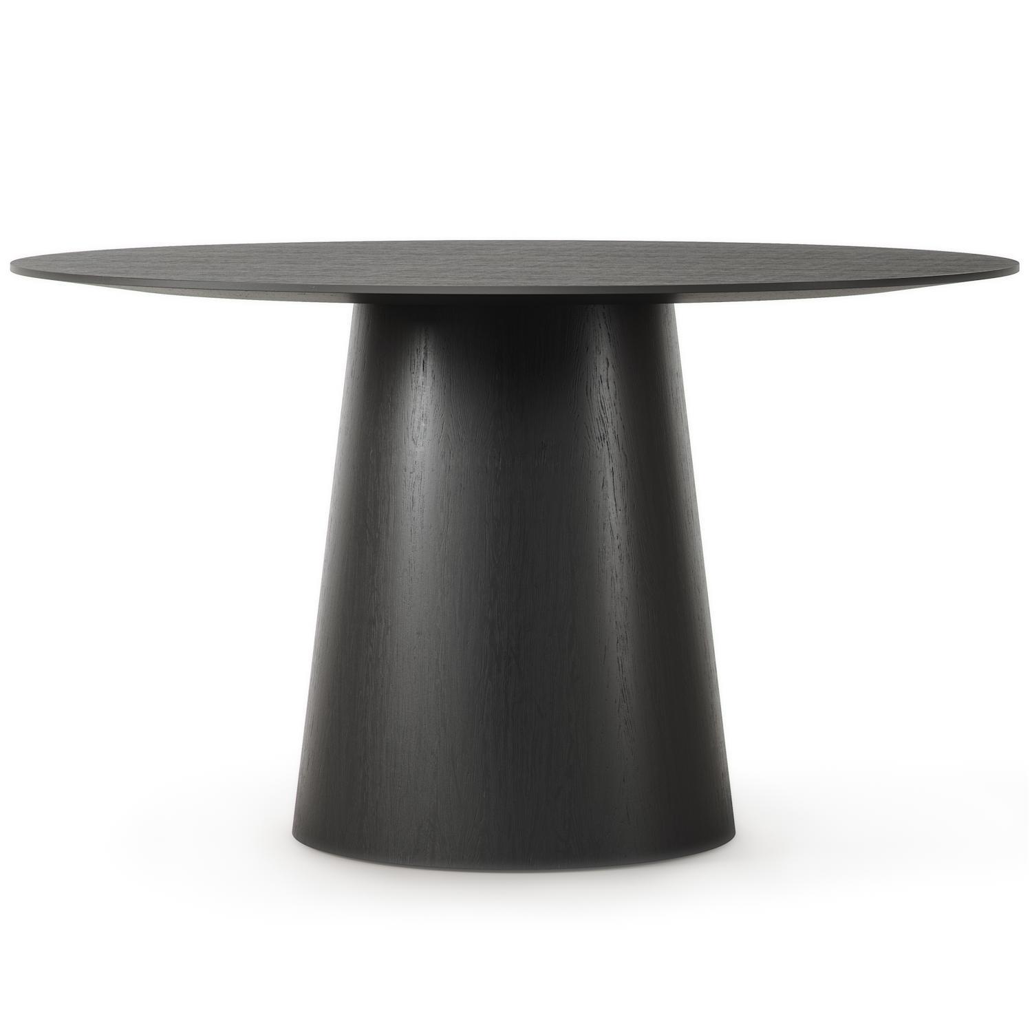 Mesa de Comedor Social Decotique 130 Negro/roble
