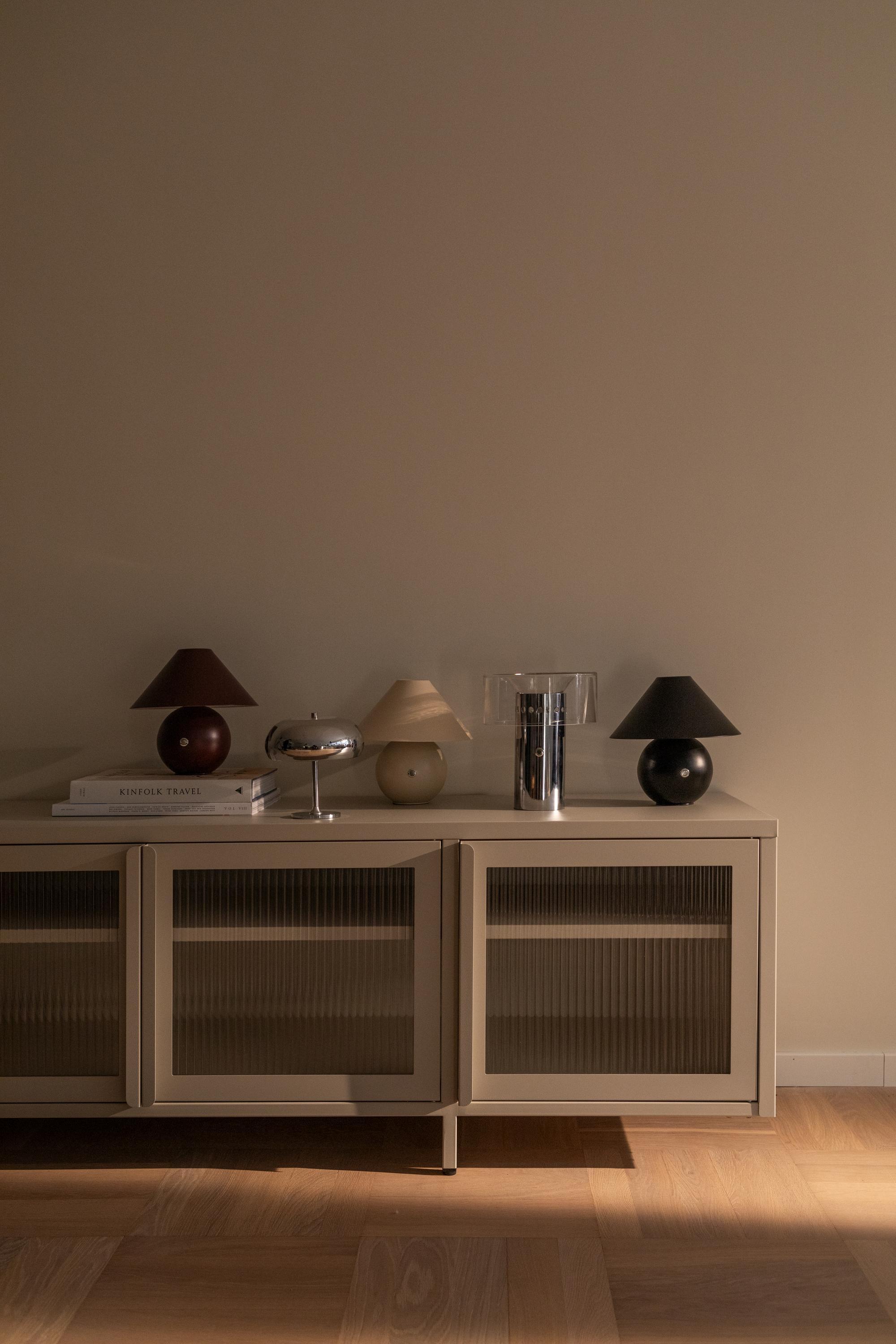 Decotique Cosmo Transportabel Lampe Burgundy