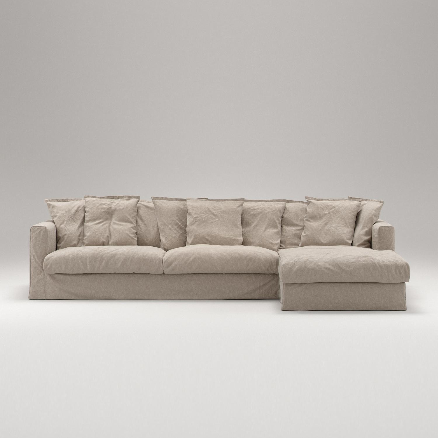 Decotique Le Grand Air 3-Personers Sofa Divan Højre Savage Linen