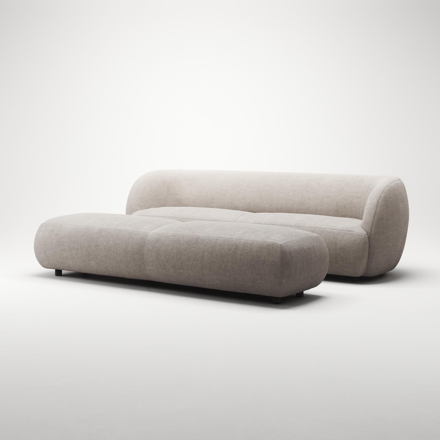 Decotique Atelier 3-Personers Sofa 3-Pers Sandshell/Beige