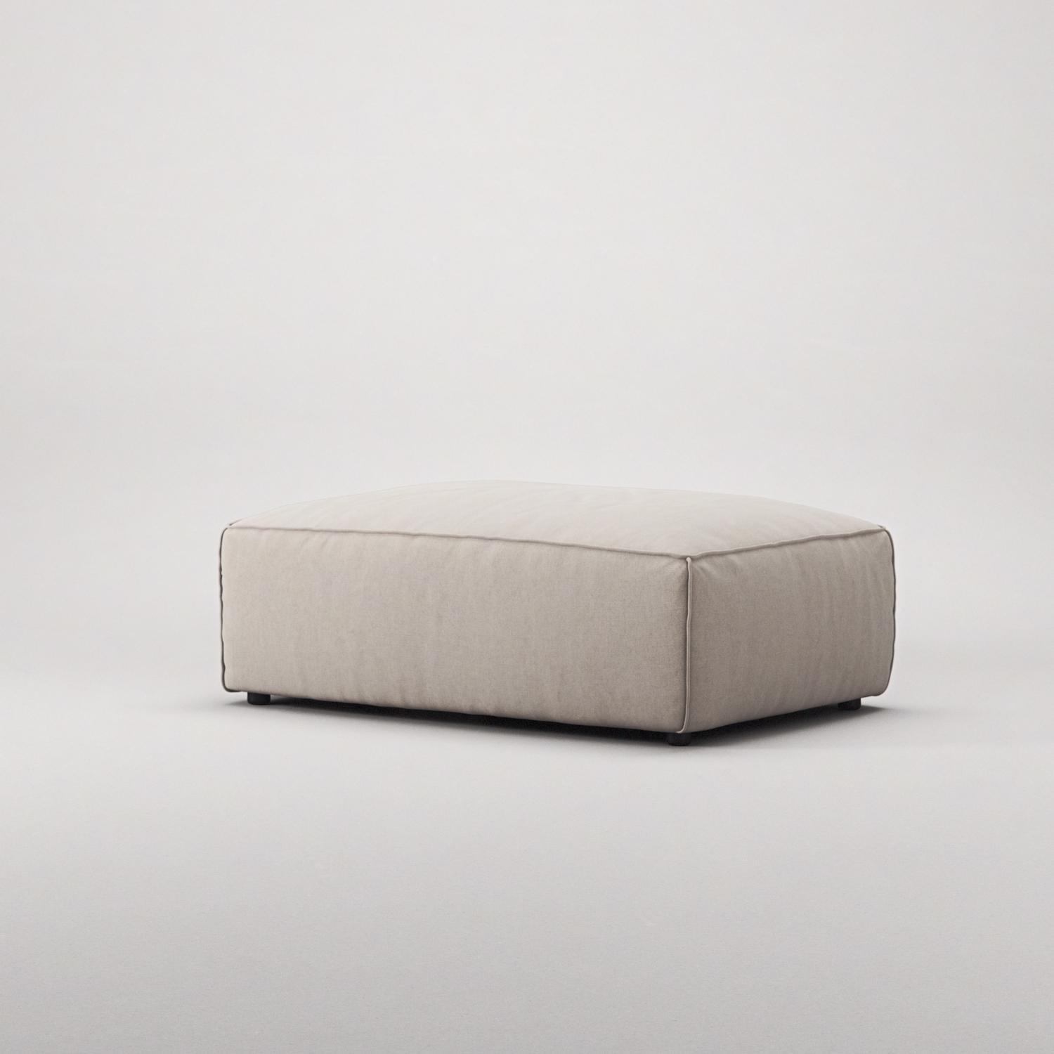 Decotique Grand Fodskammel Sandshell/Beige