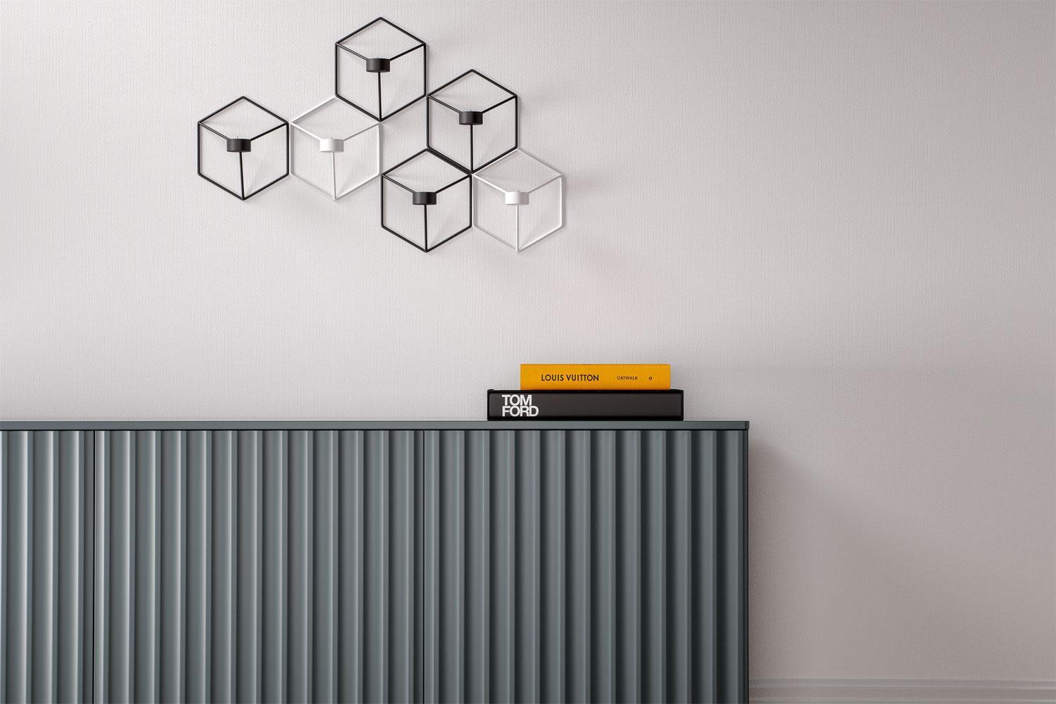 Decotique Wave Skænk 3D Grå