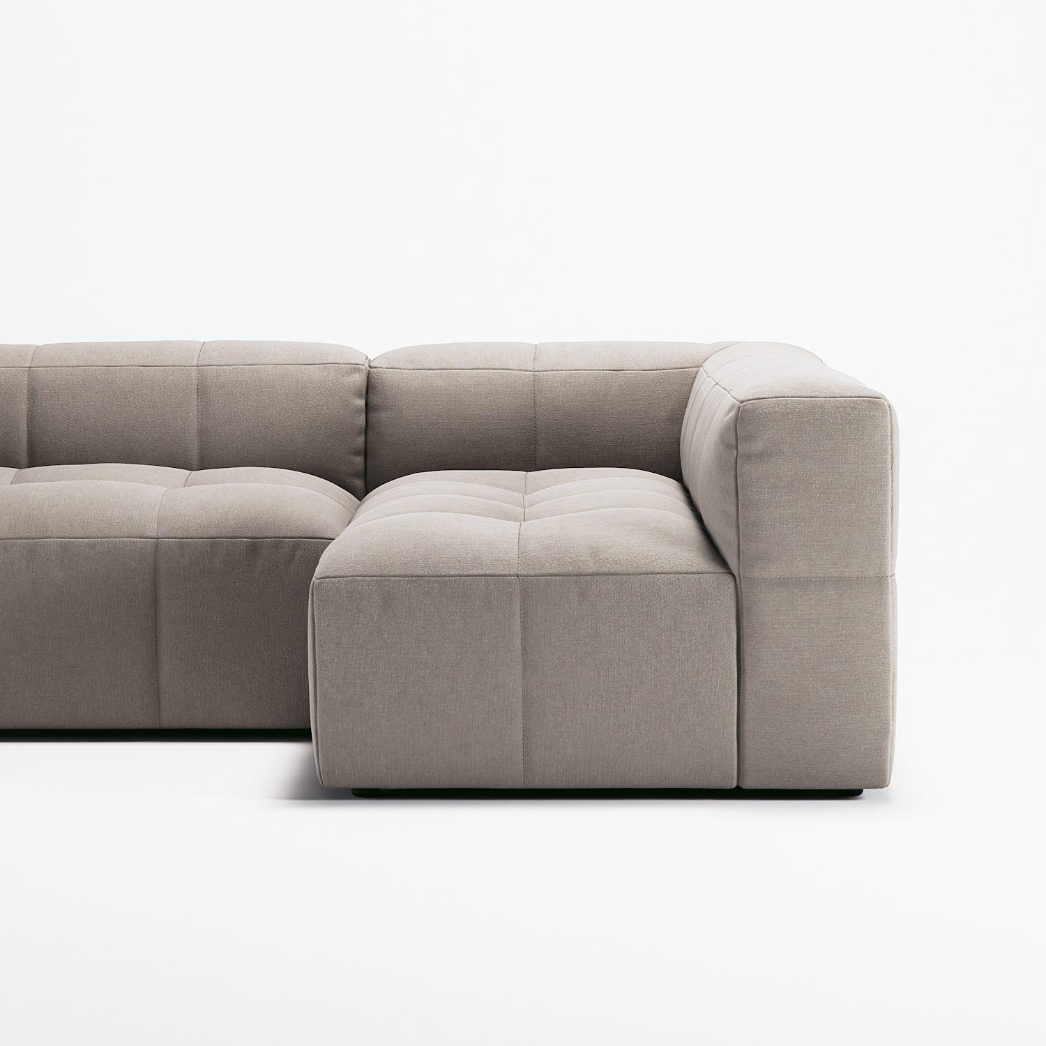 Decotique Mure 3-Personers Sofa Med Divan Højre Sandshell/Beige