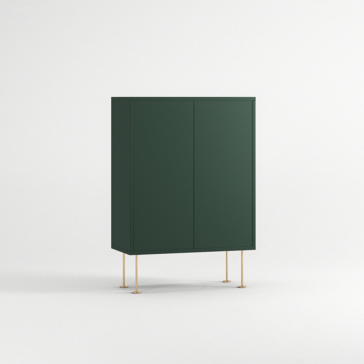 Decotique Vogue 64 Skab Grøn/Messing