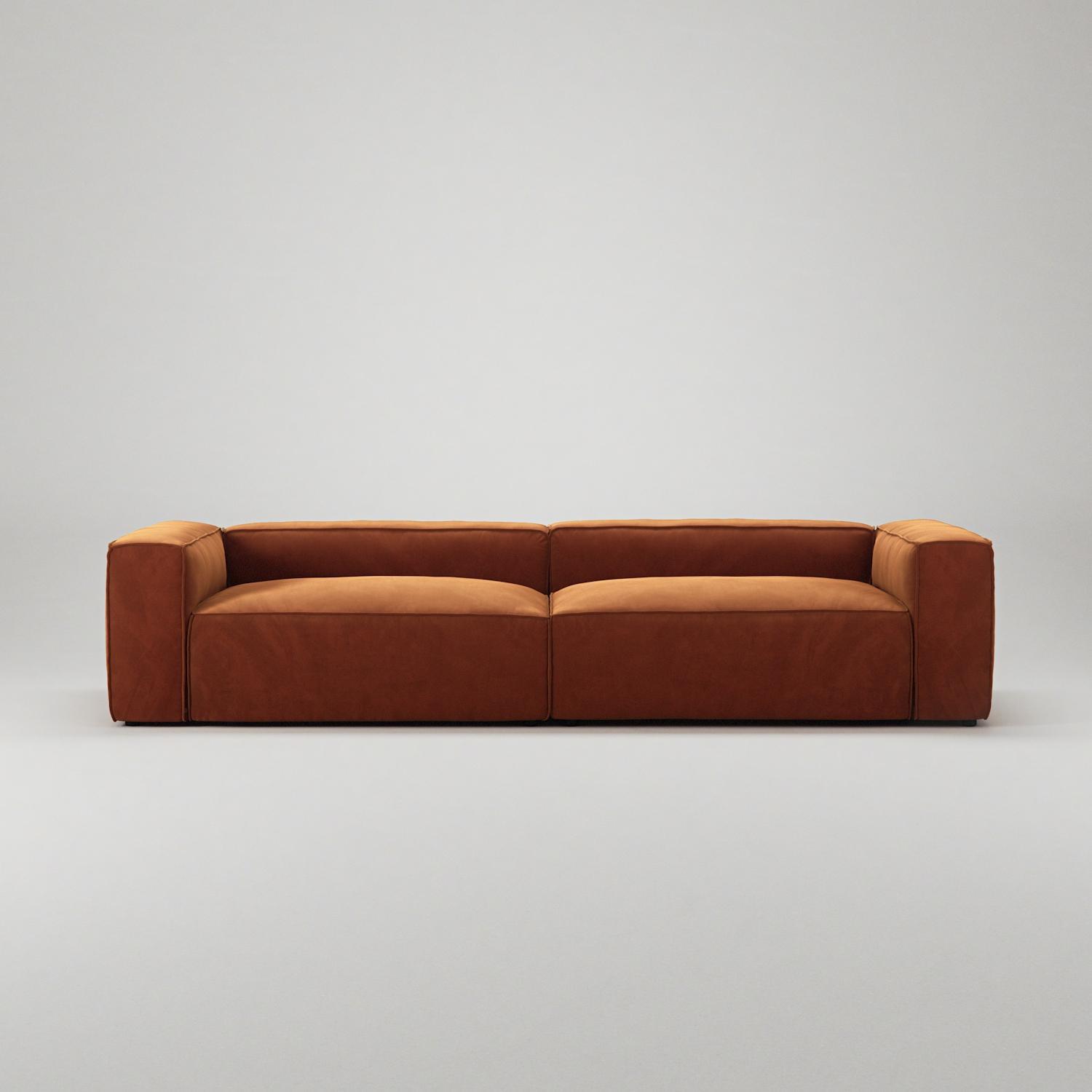 Decotique Grand 4-Personers Sofa Kobber