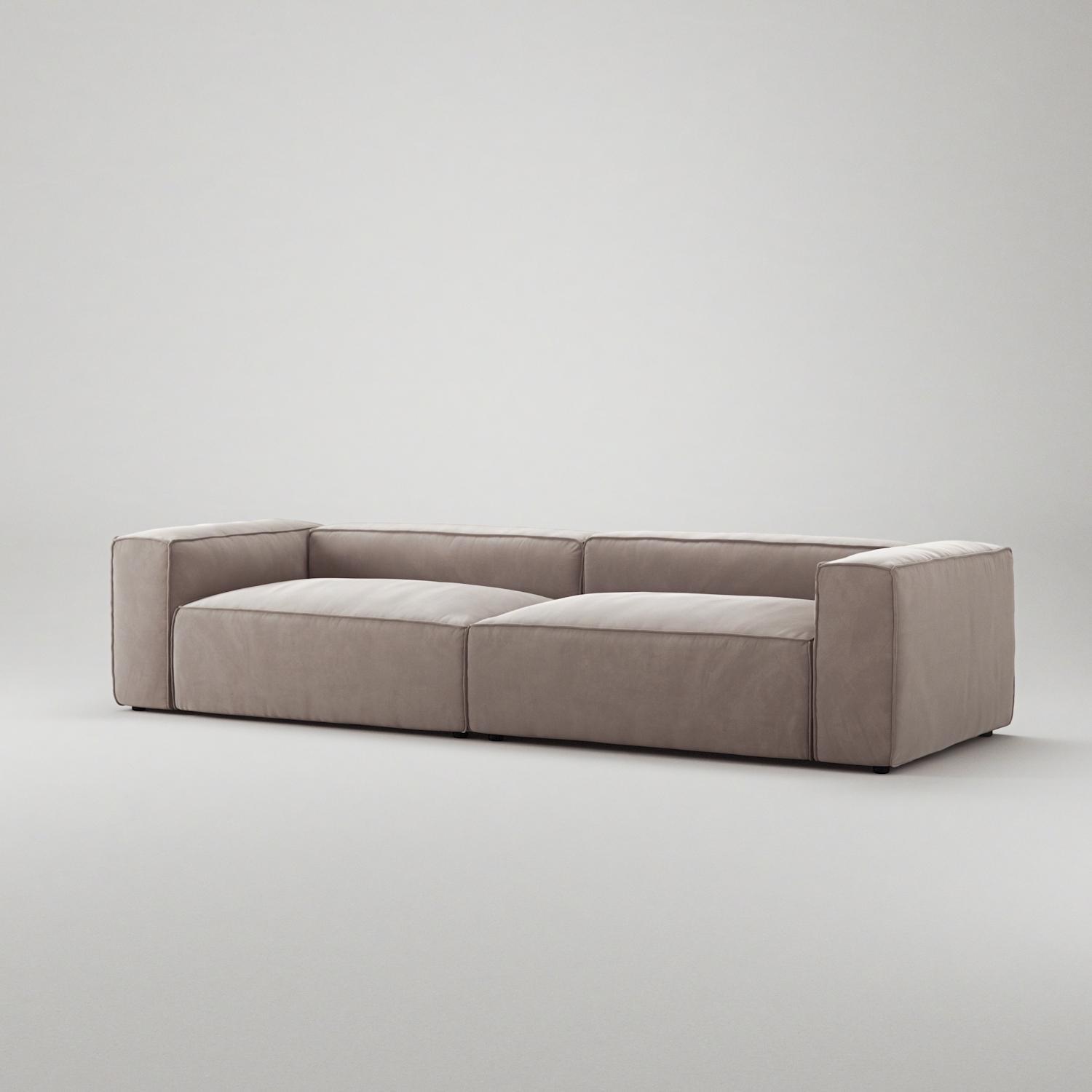 Decotique Grand 4-Personers Sofa Dusk/Beige