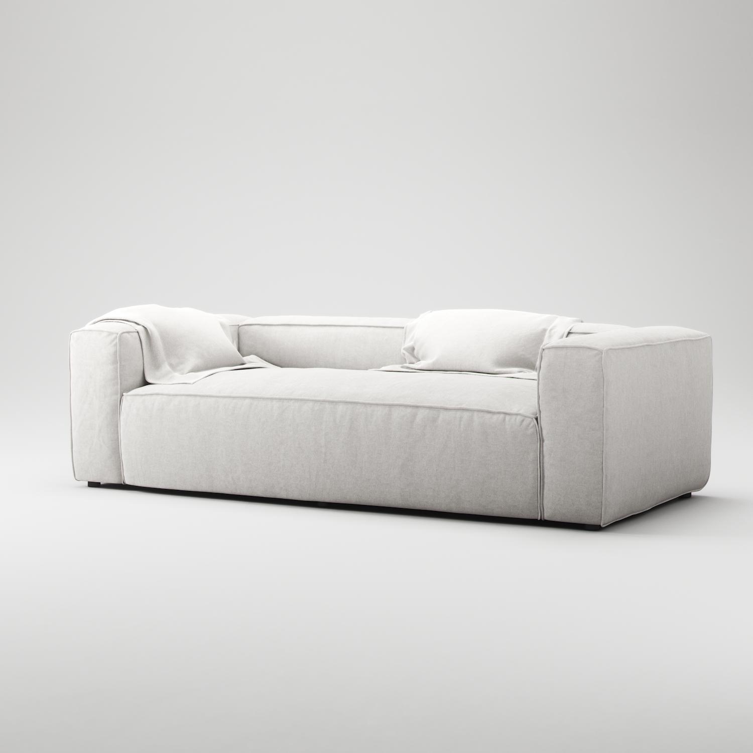 Decotique Grand 2-Personers Sofa Moonwhite