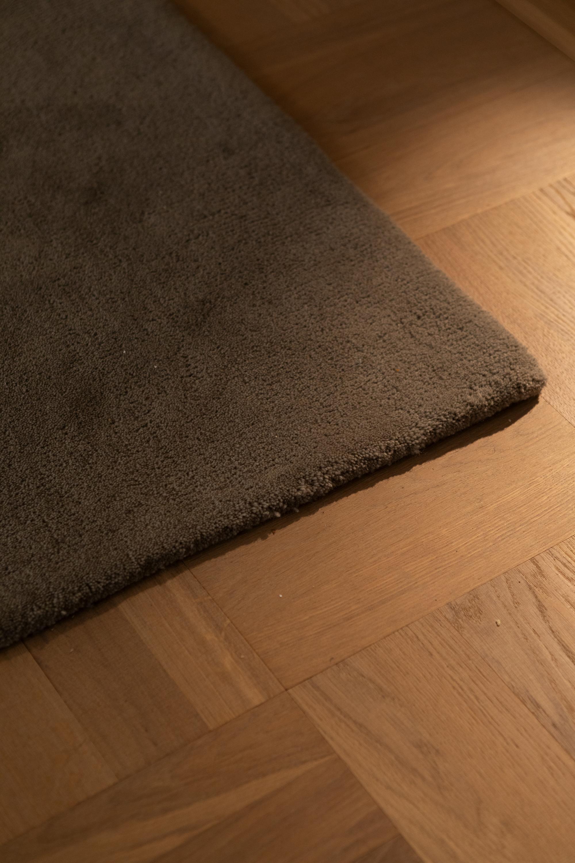 Decotique Nordic Plain Gulvtæppe 250x350 Clay