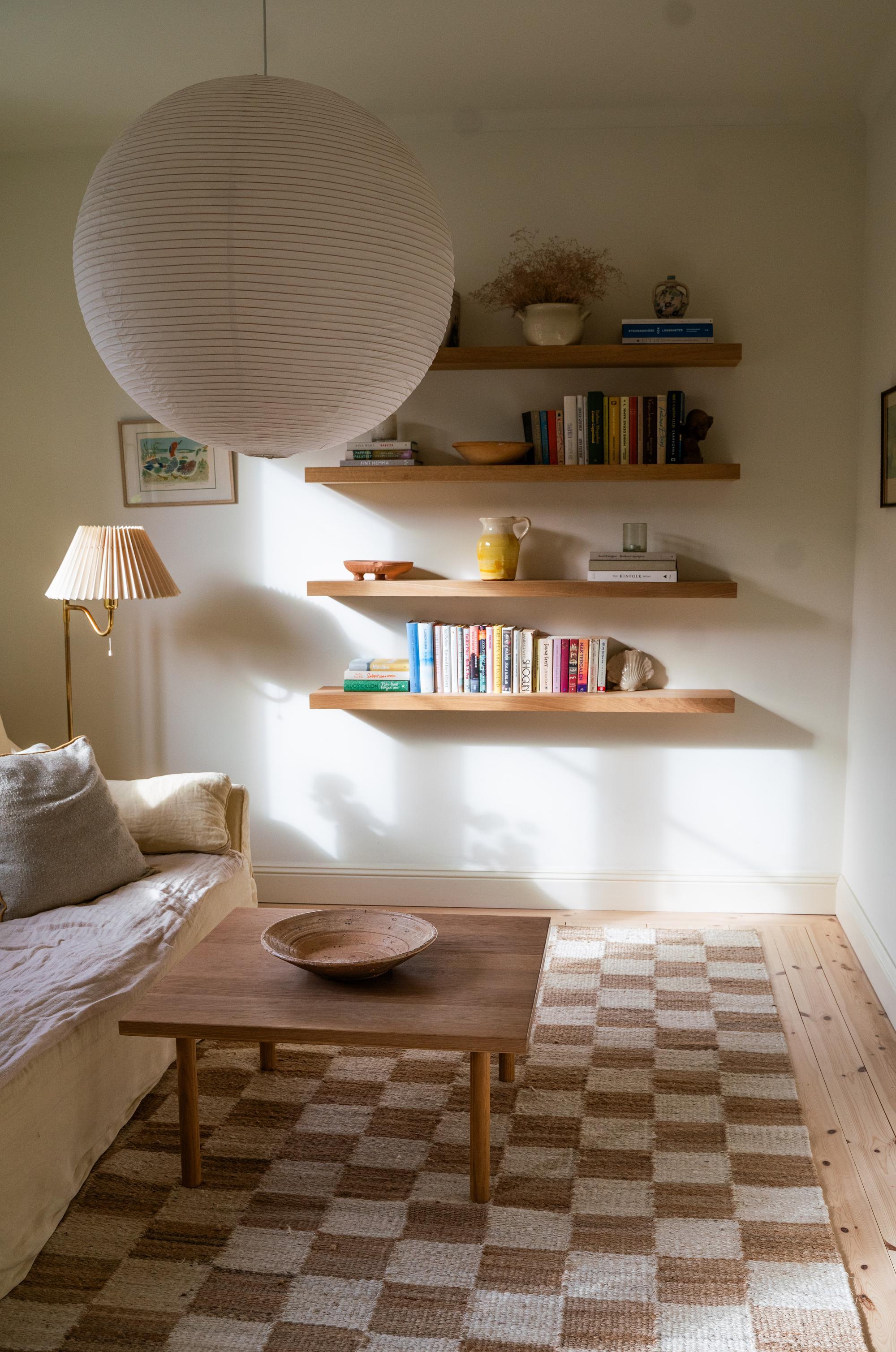 Decotique Chess Gulvtæppe 180x270 Off-white/Natural Jute