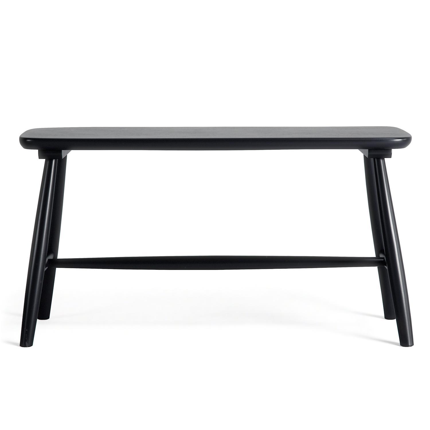 Department Wood H21 Bench Black