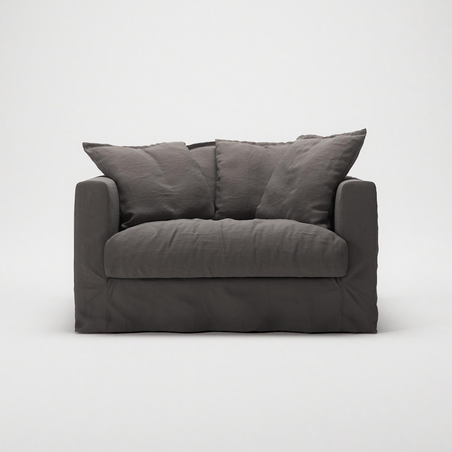 Decotique Le Grand Air Love Seat Lænestol Røget Granit