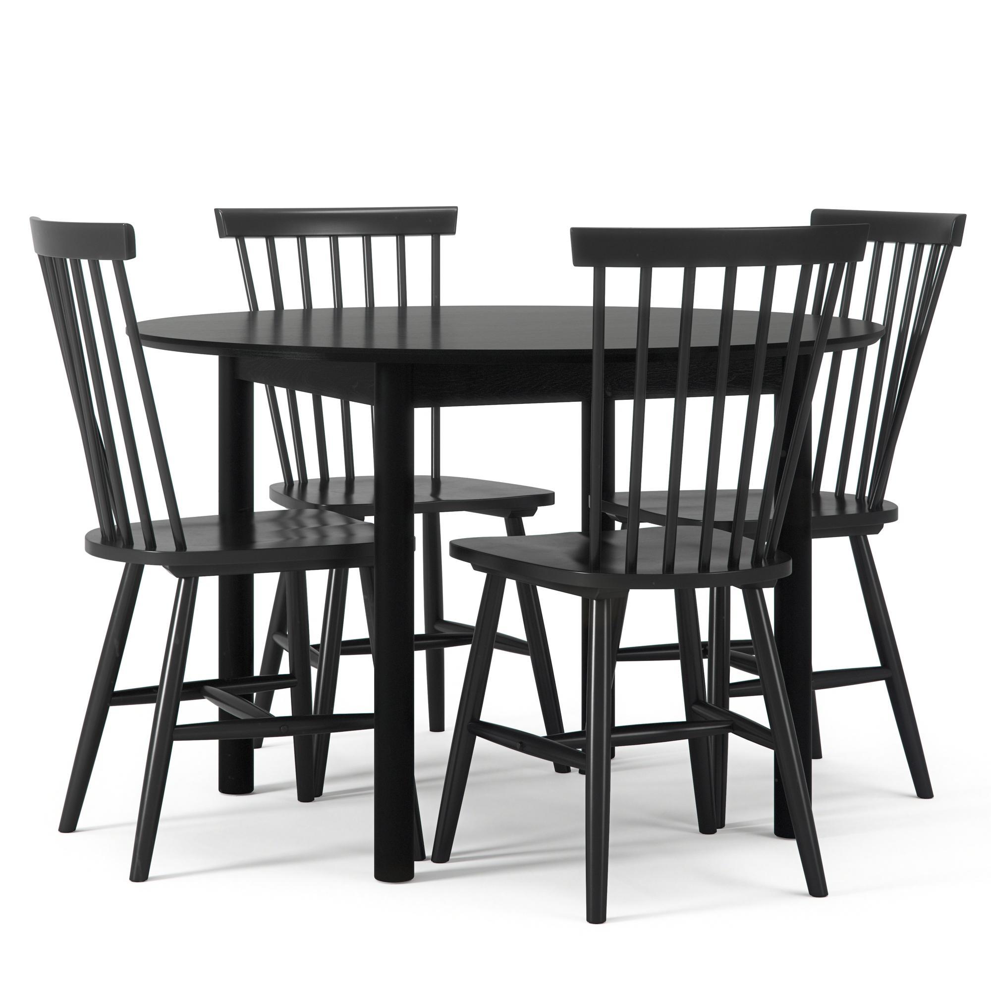 Department Houten Zwart/ Zwart